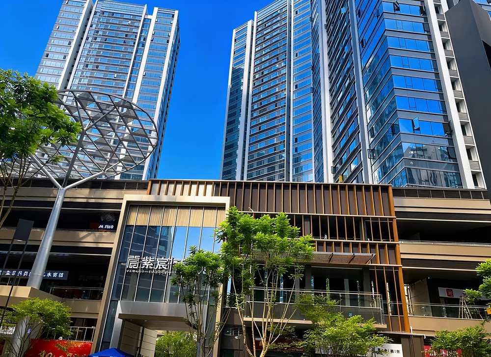 首开龙湖紫宸外立面图